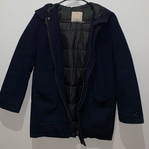 Zara Boys Padded Wool Jacket